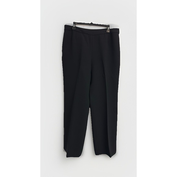 Le Suit Pants - Le Suit Dress Pants Womens Sz 12 Black Lined Business Career 34 Waist 32 Inseam
